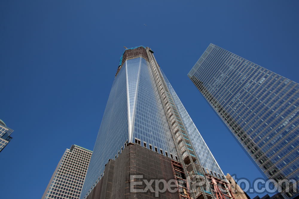 Nice photo of One World Trade Center Under Construction