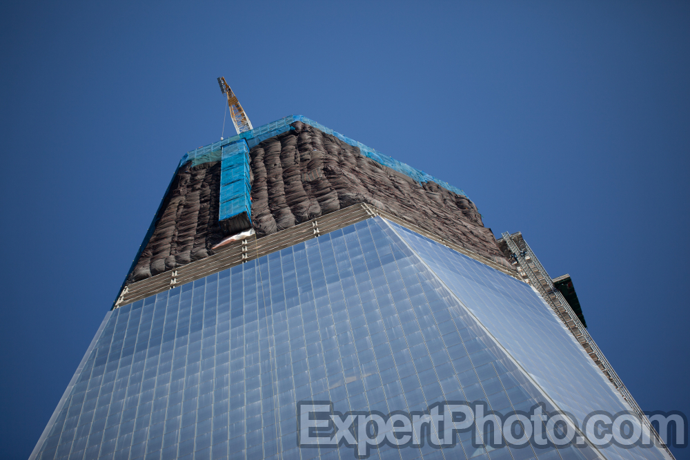 Nice photo of One World Trade Center Under Construction