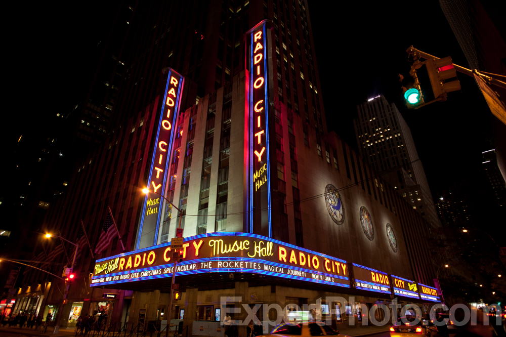 Nice photo of Radio City Music Hall