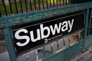 Nice photo of Subway entrance