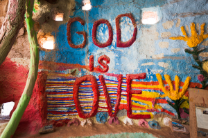Nice photo of Salvation Mountain