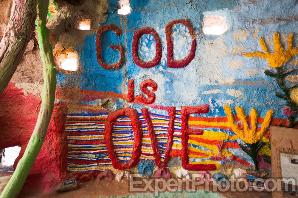Nice photo of Salvation Mountain