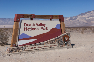 Nice photo of Death Valley National Park Entrance